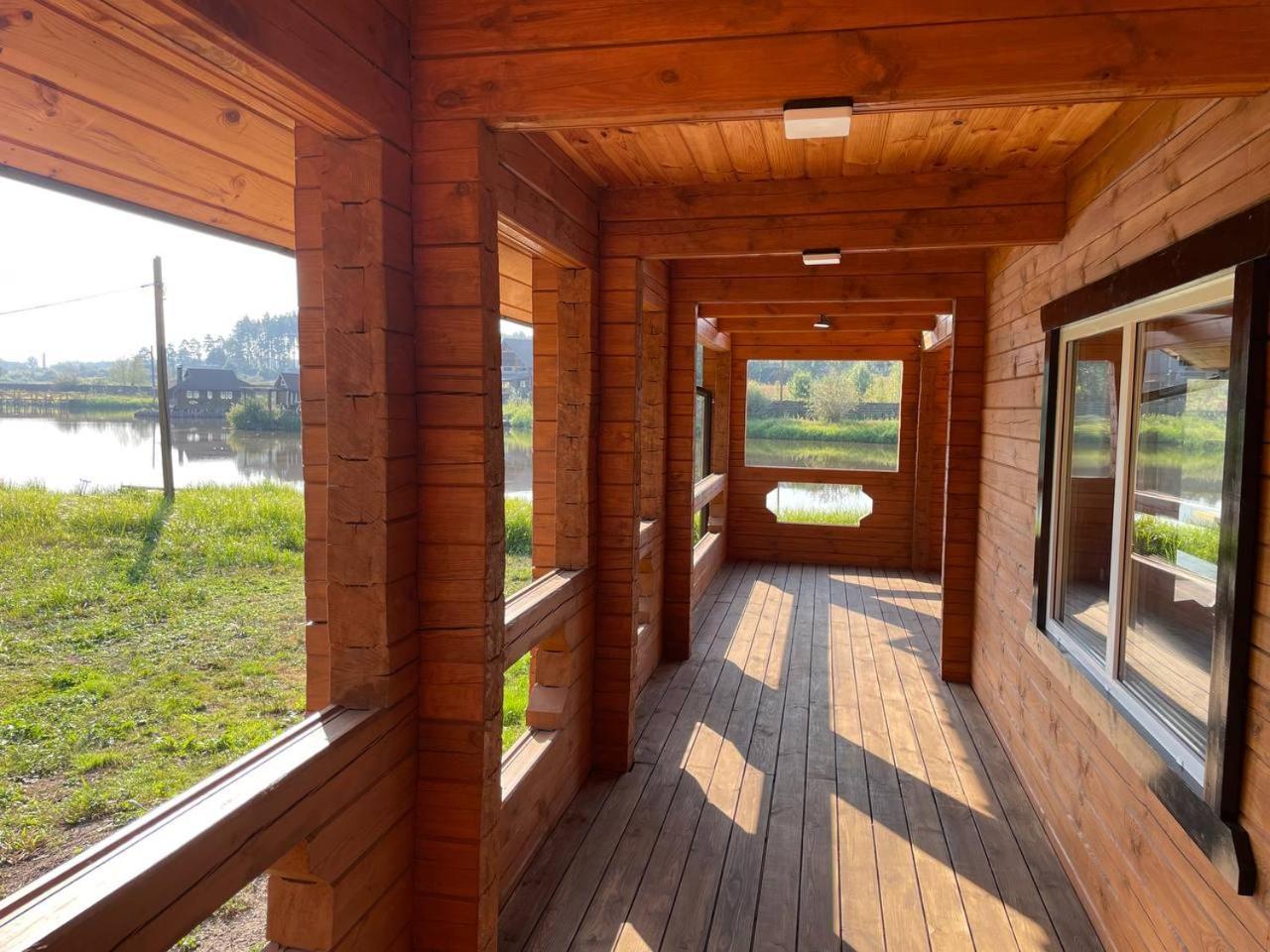 Guesthouse On The Lake With Bathhouse 70 Km From Kiev Makariv Bagian luar foto